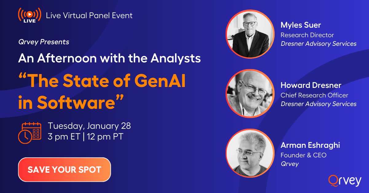 Register now: State of GenAI in Software